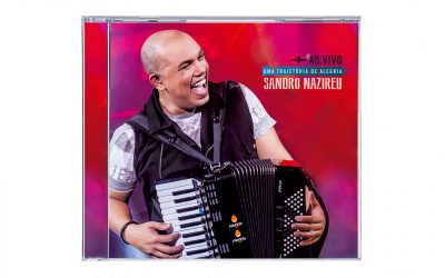 Primeiro CD ao vivo de Sandro Nazireu já chegou da fábrica