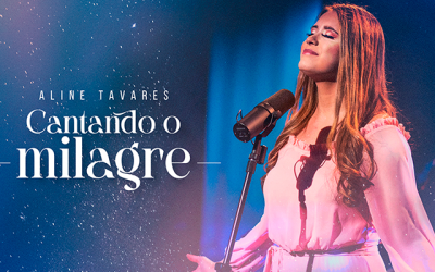 Aline Tavares estreia na Graça Music “Cantando o milagre”