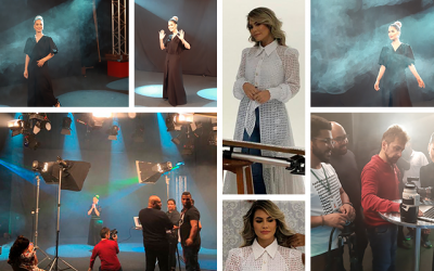 Lilian Lopes realiza sessão de fotos do novo CD no Rio de Janeiro