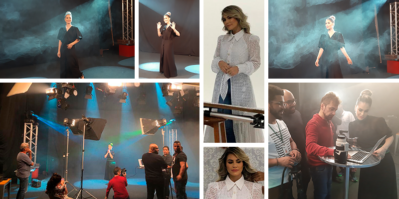 Lilian Lopes realiza sessão de fotos do novo CD no Rio de Janeiro